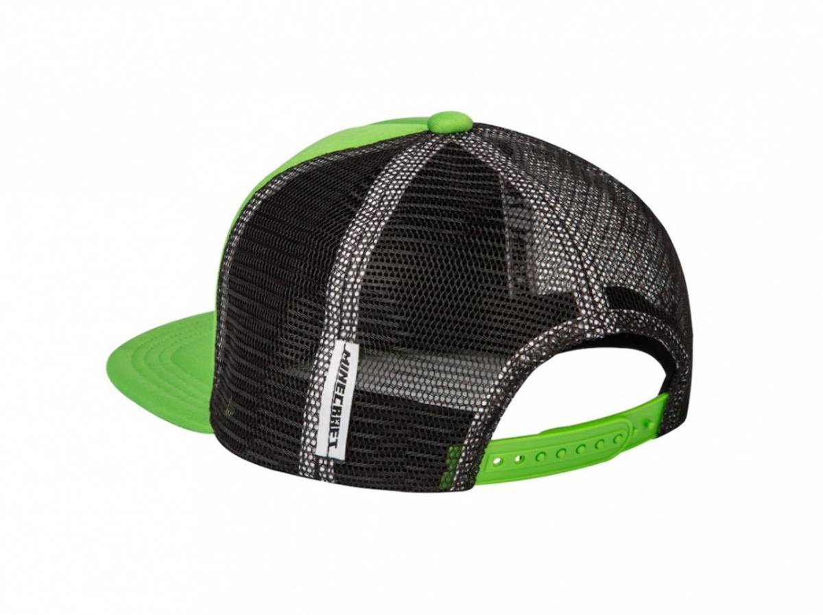 Minecraft Creeper Snapback Caps Klær Gaming Merch Supernerds.no